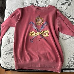 This is a Comfort Colors crewneck I got at a NC beach shop.